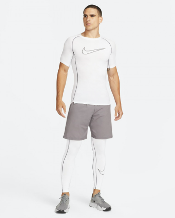 Nike Pro Dri-FIT Short-Sleeve Top - Компрессионная Футболка - 2