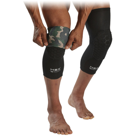 McDavid Hex Reversible Leg Sleeve - Компрессионный наколенник с защитой(2 штуки, двухсторонние) - 2