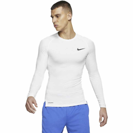 Nike Pro Tight Fit Long-Sleeve Top - Компрессионная Кофта - 1